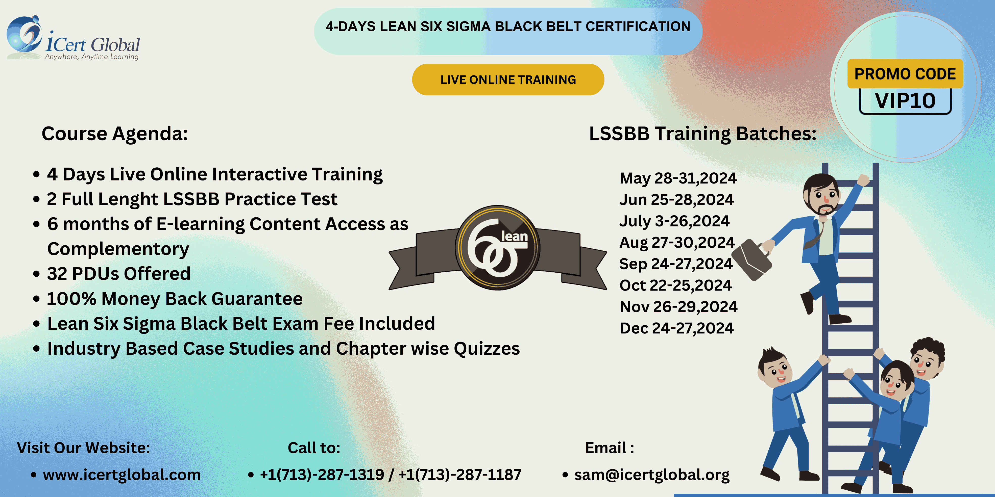 LSSBB Online Live Interactive Training Course